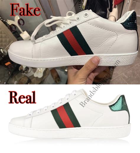 how to tell a fake gucci shoe|knock off gucci tennis shoes.